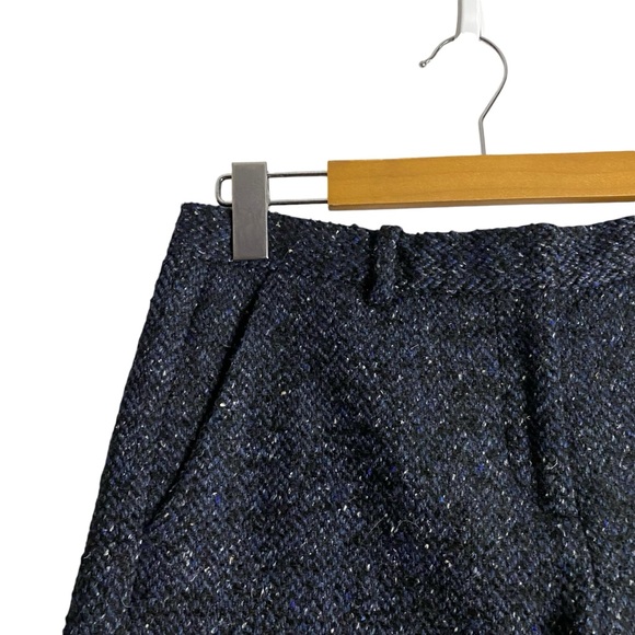 Gap Women's Navy Blizzard Tailored Wool Knit Short - Picture 2 of 6